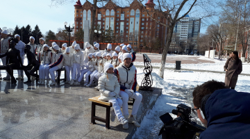 "Ровесники" стали участниками видеоролика о Благовещенске
